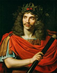 Portrait of Molière by Nicolas Mignard