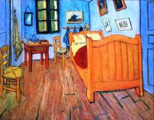 Van Gogh's Bedroom in Arles, by Van Gogh