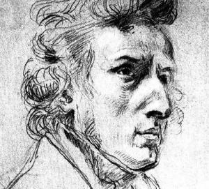Chopin, by Eugène Delacroix