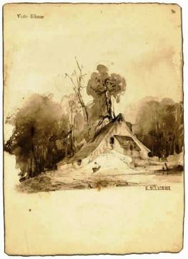 House in a Grove (Bocage)