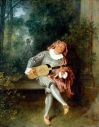 Mezzetin, Jean-Antoine Watteau