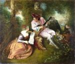 The Love Song, Watteau