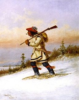 Indian Trapper on Snowshoes, Photo credit: Amazon)
