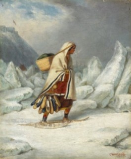 Mocassin Seller Crossing the St. Lawrence River (Photo Credid: Wikipedia)